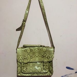 BDG Snake Print Bag